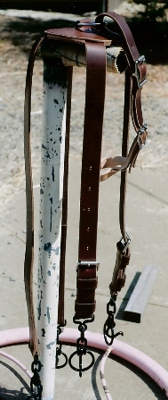 Draught spider leader harness