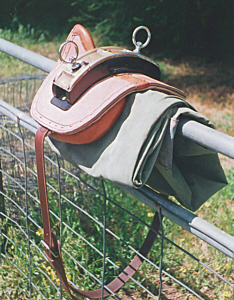 traditional cart saddle